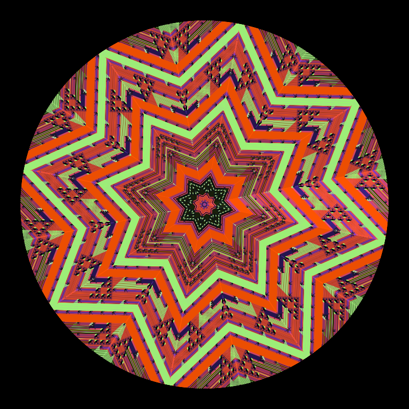 Binary kaleidoscope #52