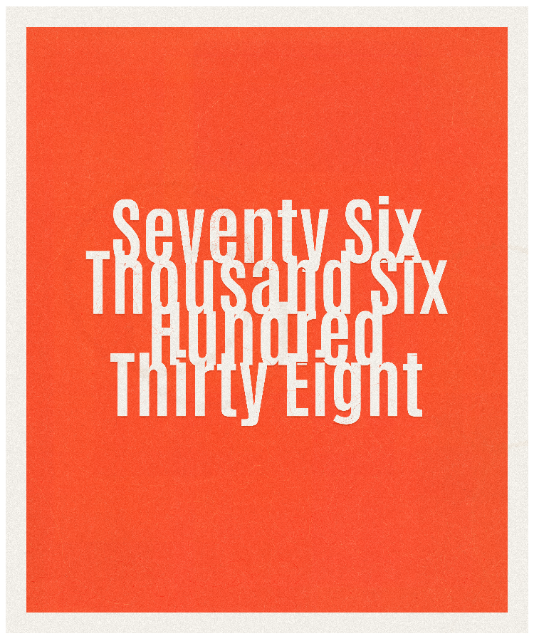 Count #76638