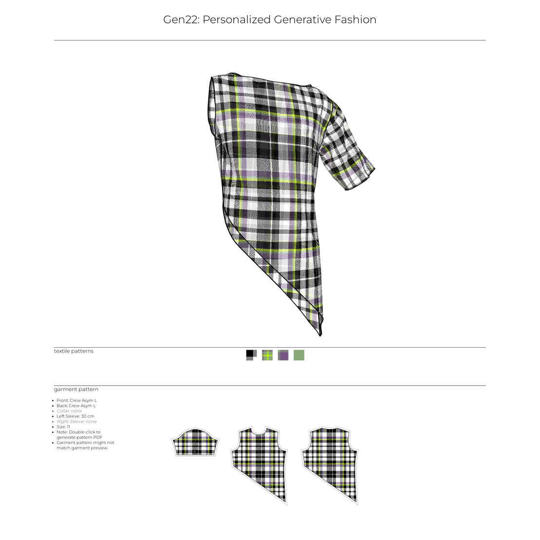 Gen22: Personalized Generative Fashion #123