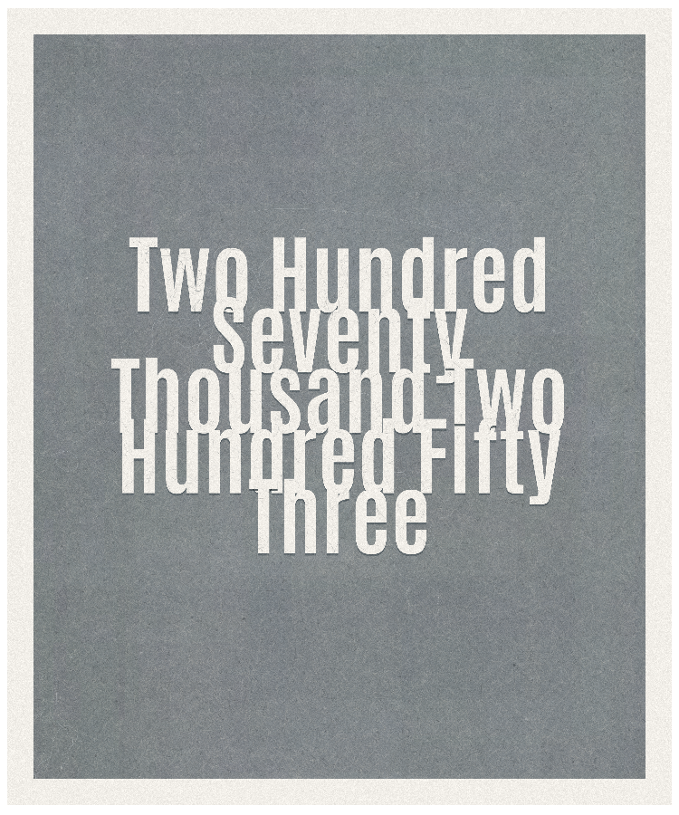 Count #270253