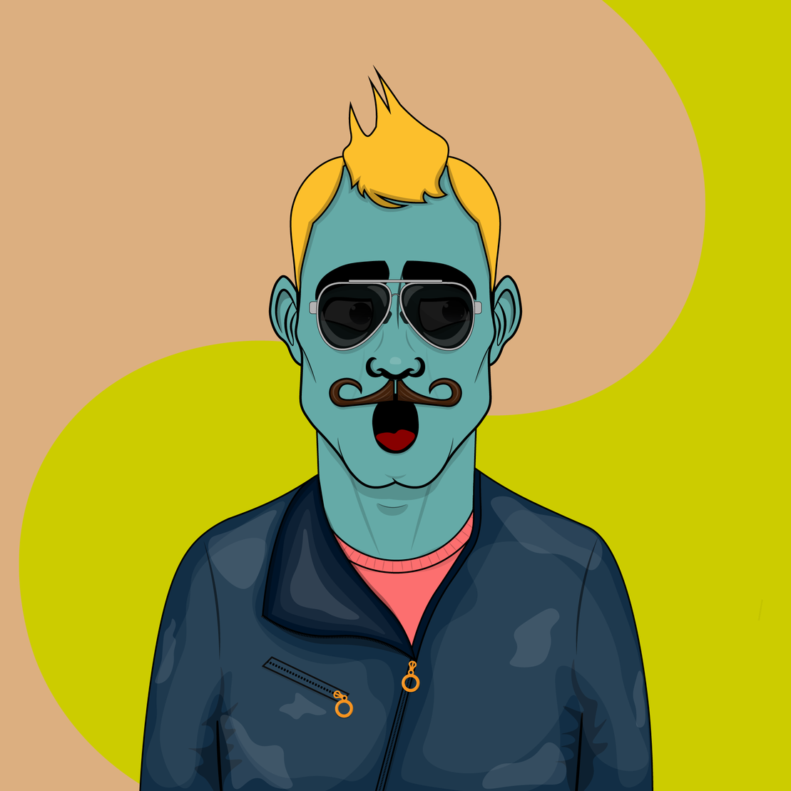 Mustachioed #97