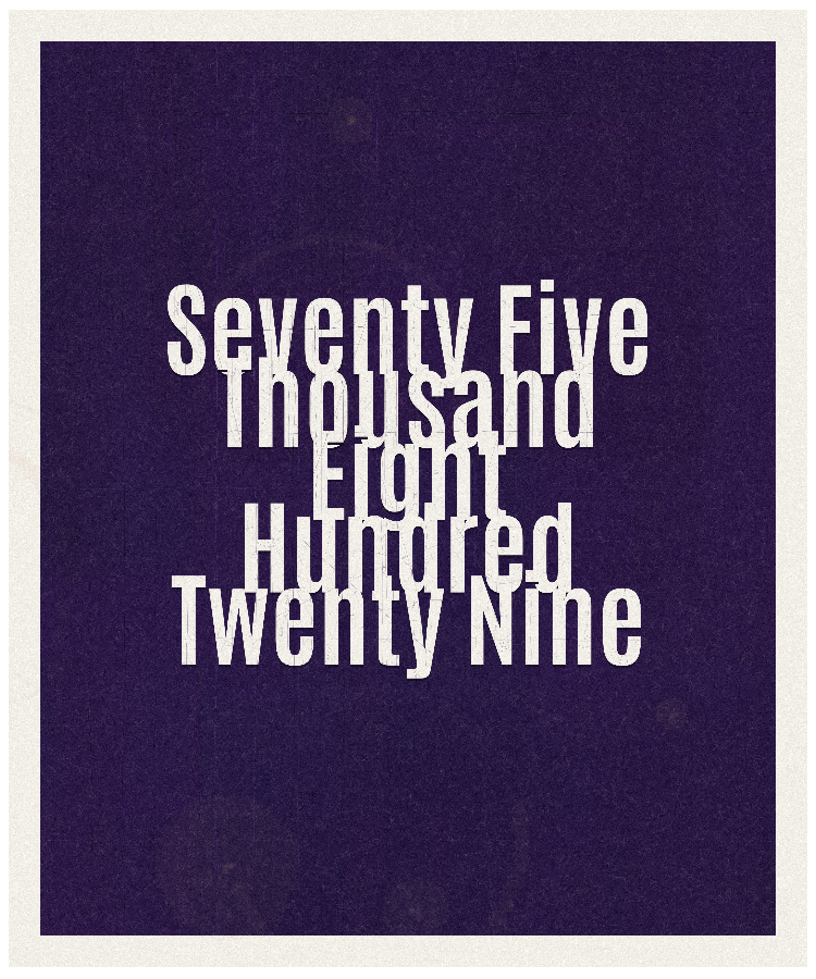 Count #75829