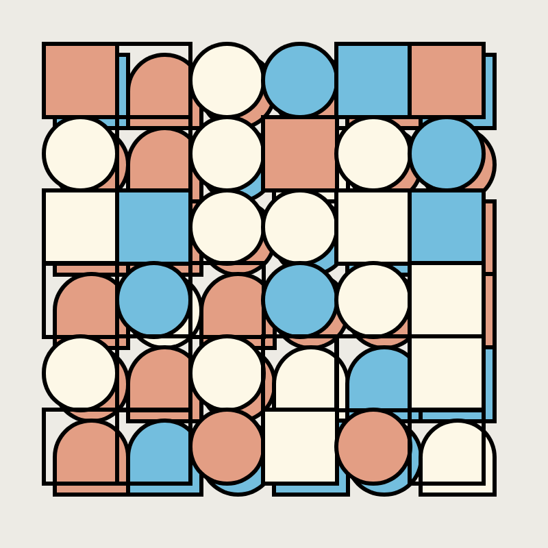 Zürich Stations Grid III #105