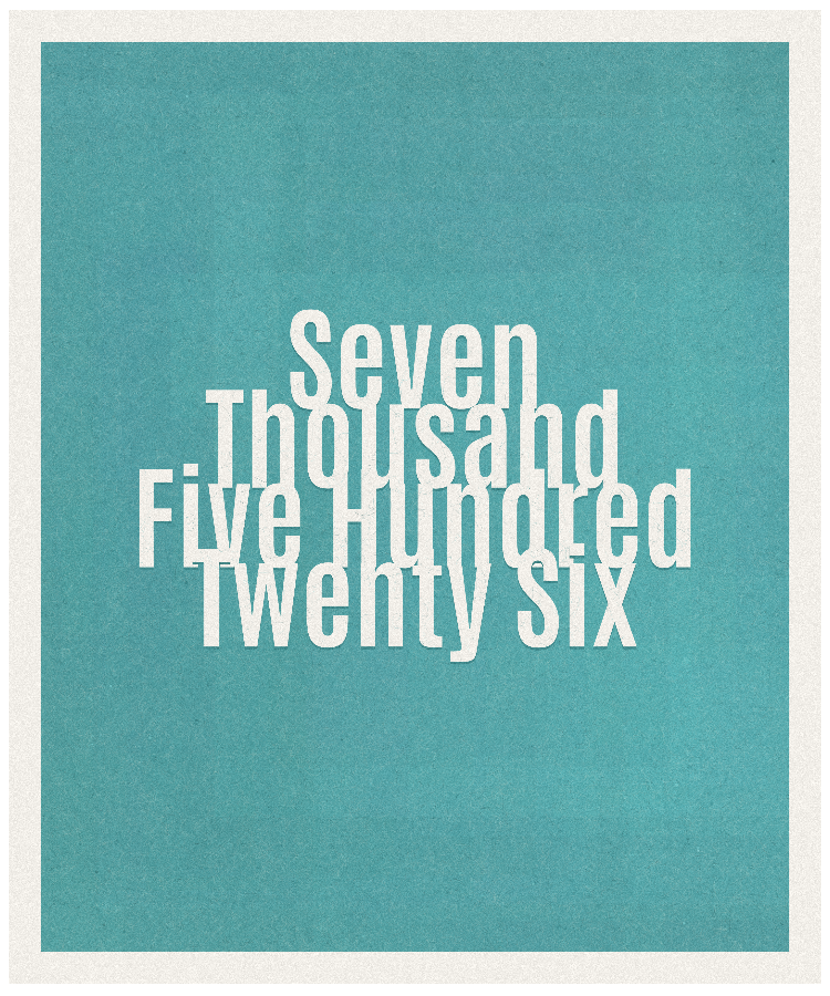 Count #7526