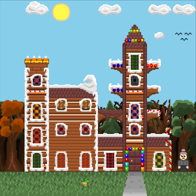 2D Mansion Candy House #48