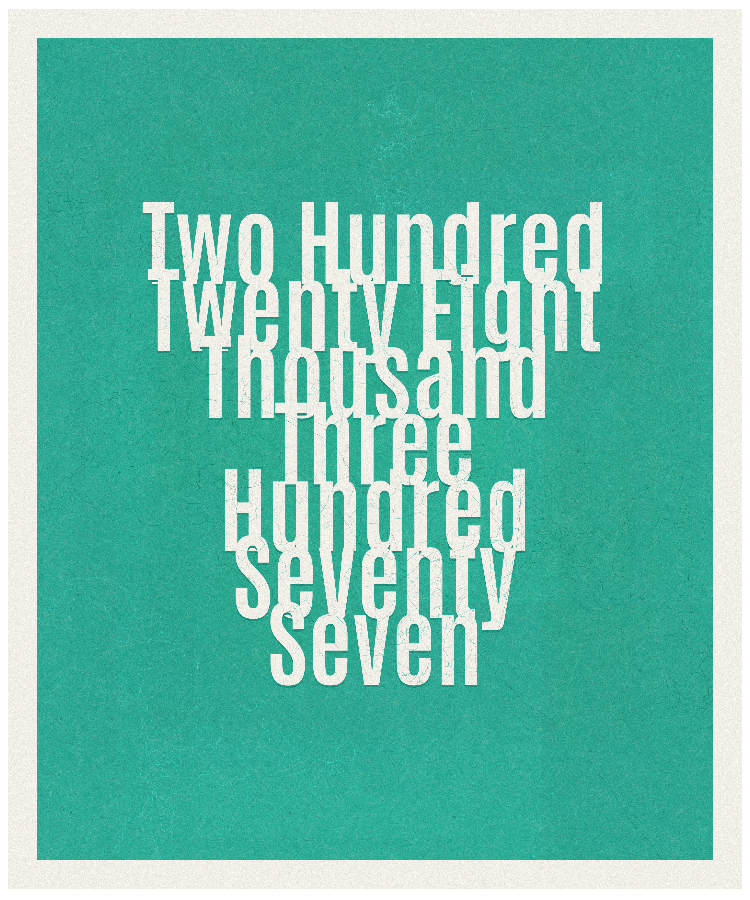 Count #228377