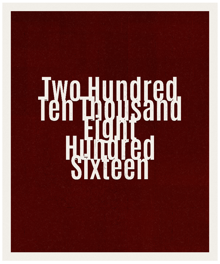 Count #210816