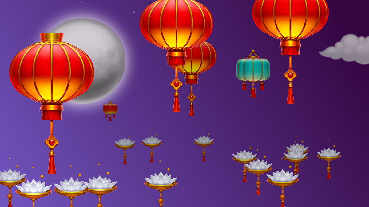 Mooncakes: Happy Mid Autumn Festival 2022 #4620