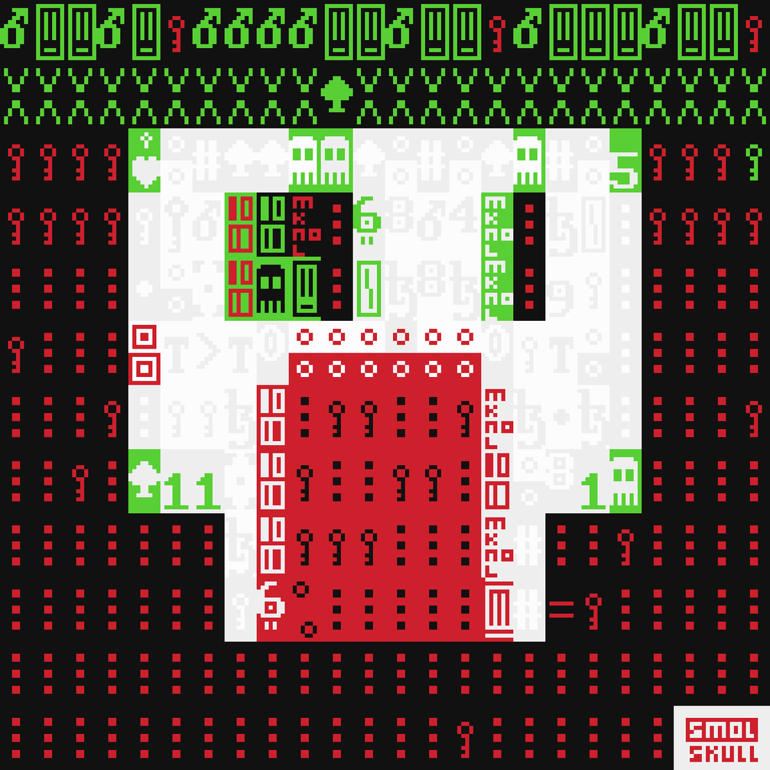 ASCII-SMOLSKULL #140