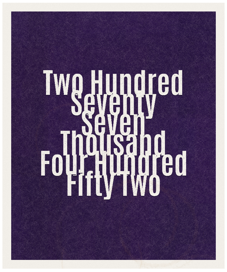 Count #277452