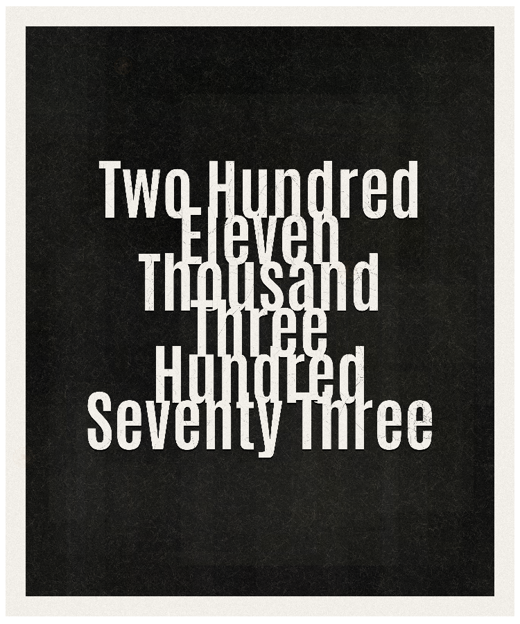 Count #211373