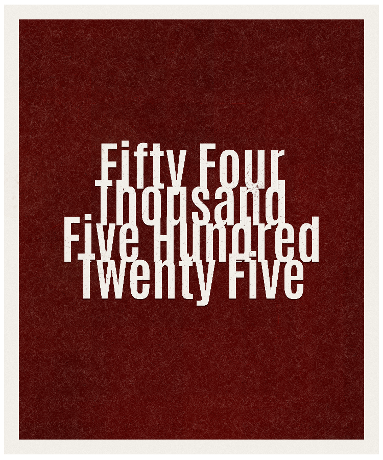 Count #54525