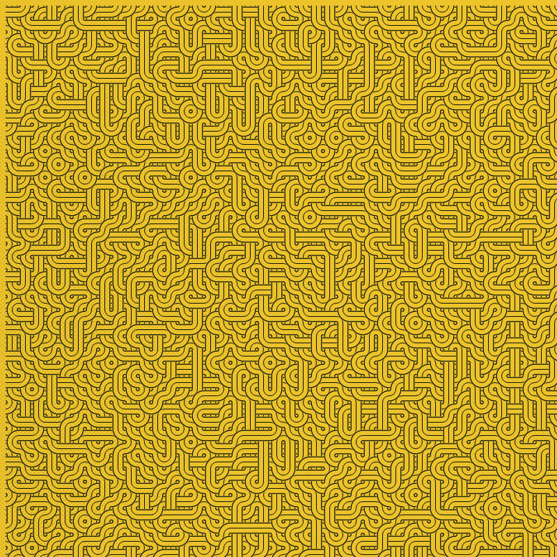 Dirty Interlaced Truchet Tiles #63