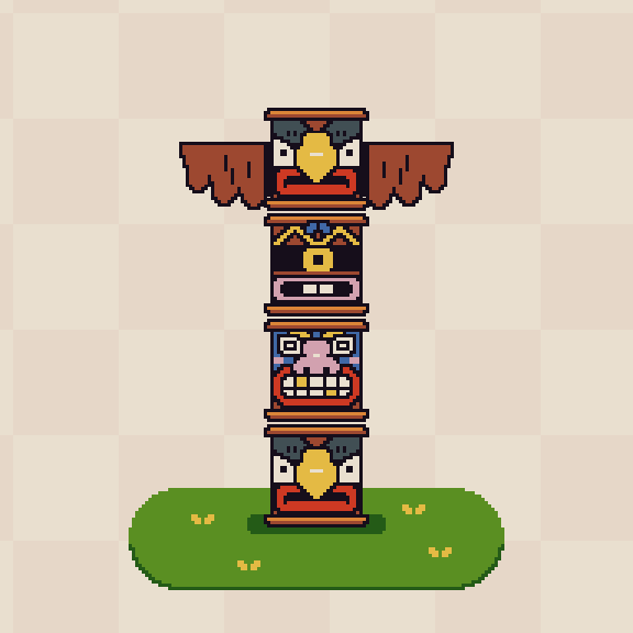 Tiki Totem  #40