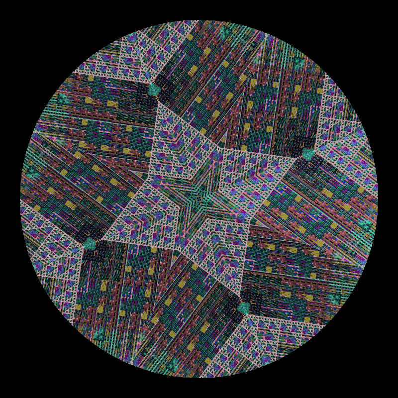 Binary kaleidoscope #160