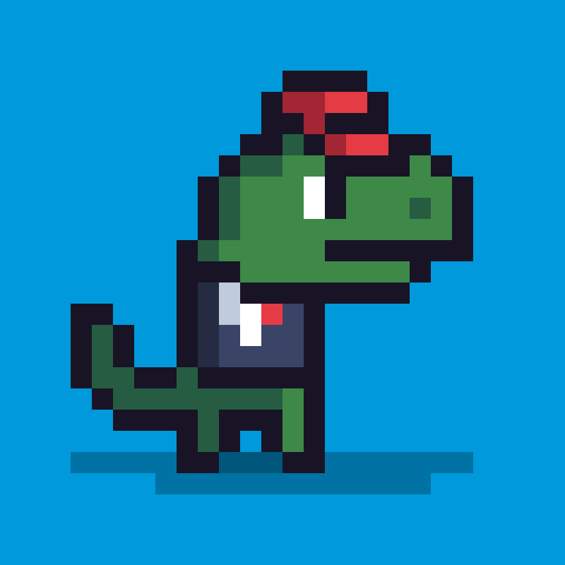 Pixel Dinos #55
