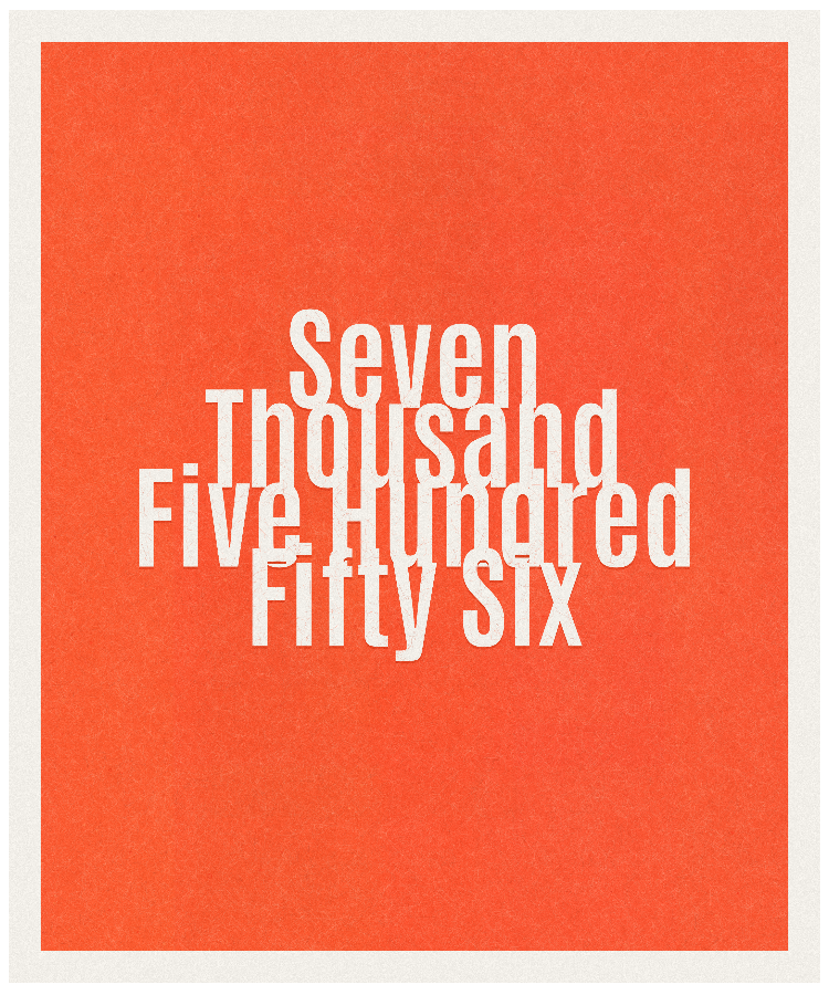 Count #7556
