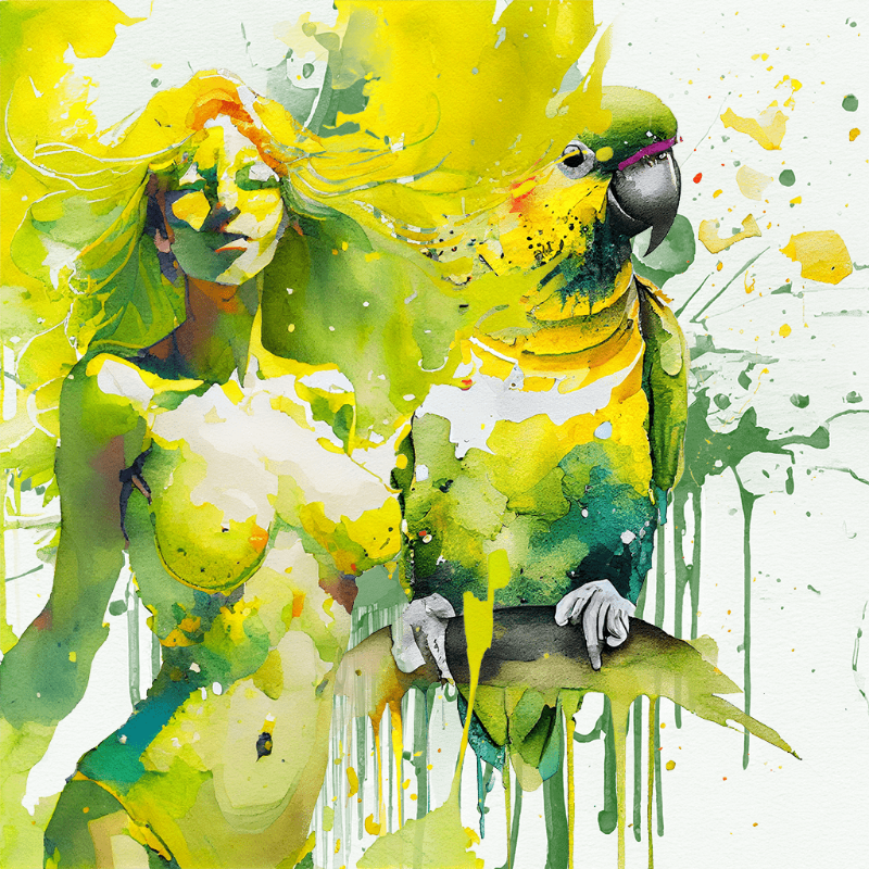 Artemis and Parrot #8