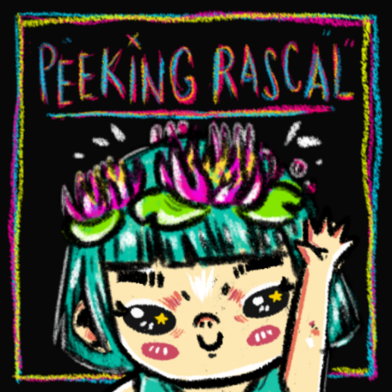 Peeking Rascal #2