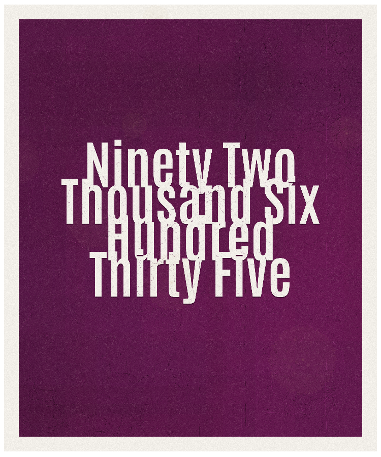 Count #92635