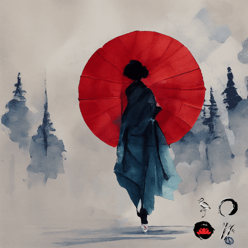 A walking geisha #10