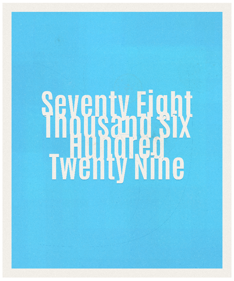 Count #78629