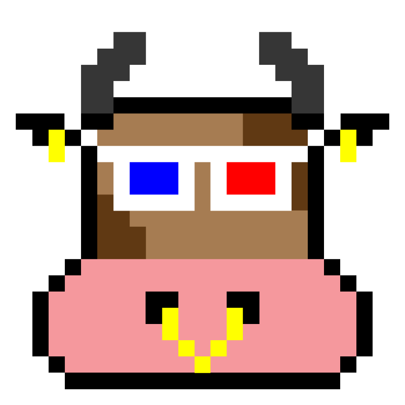 pixel cow #4