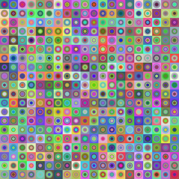 400 circles  #3