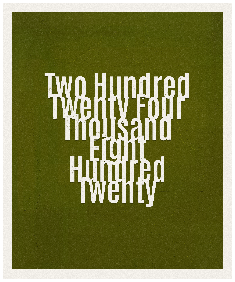 Count #224820