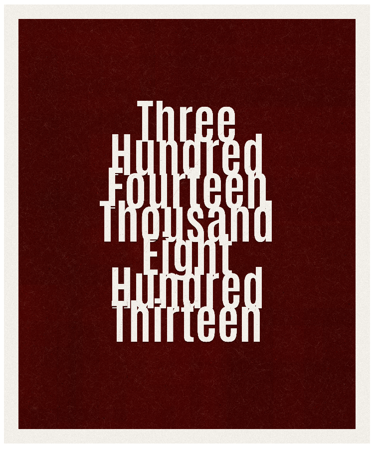 Count #314813