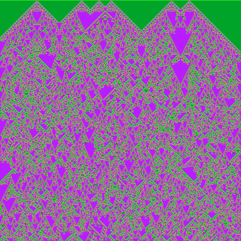 Totalistic Cellular Automata #53