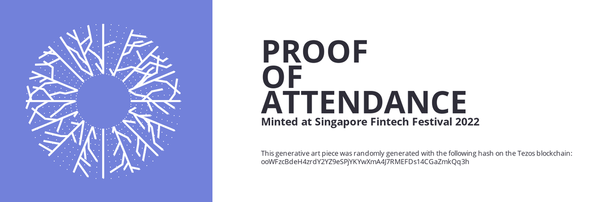 SFF2022 Proof of Attendance Token #730