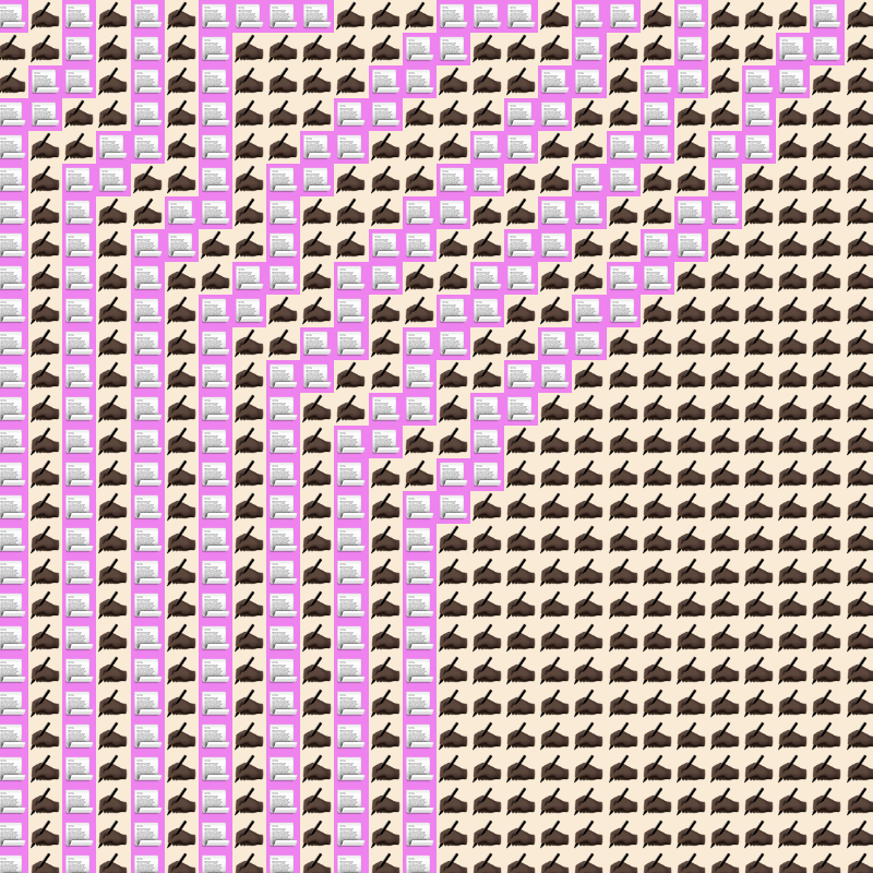 Elementary Cellular Emoji Automata #476