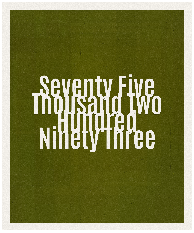 Count #75293