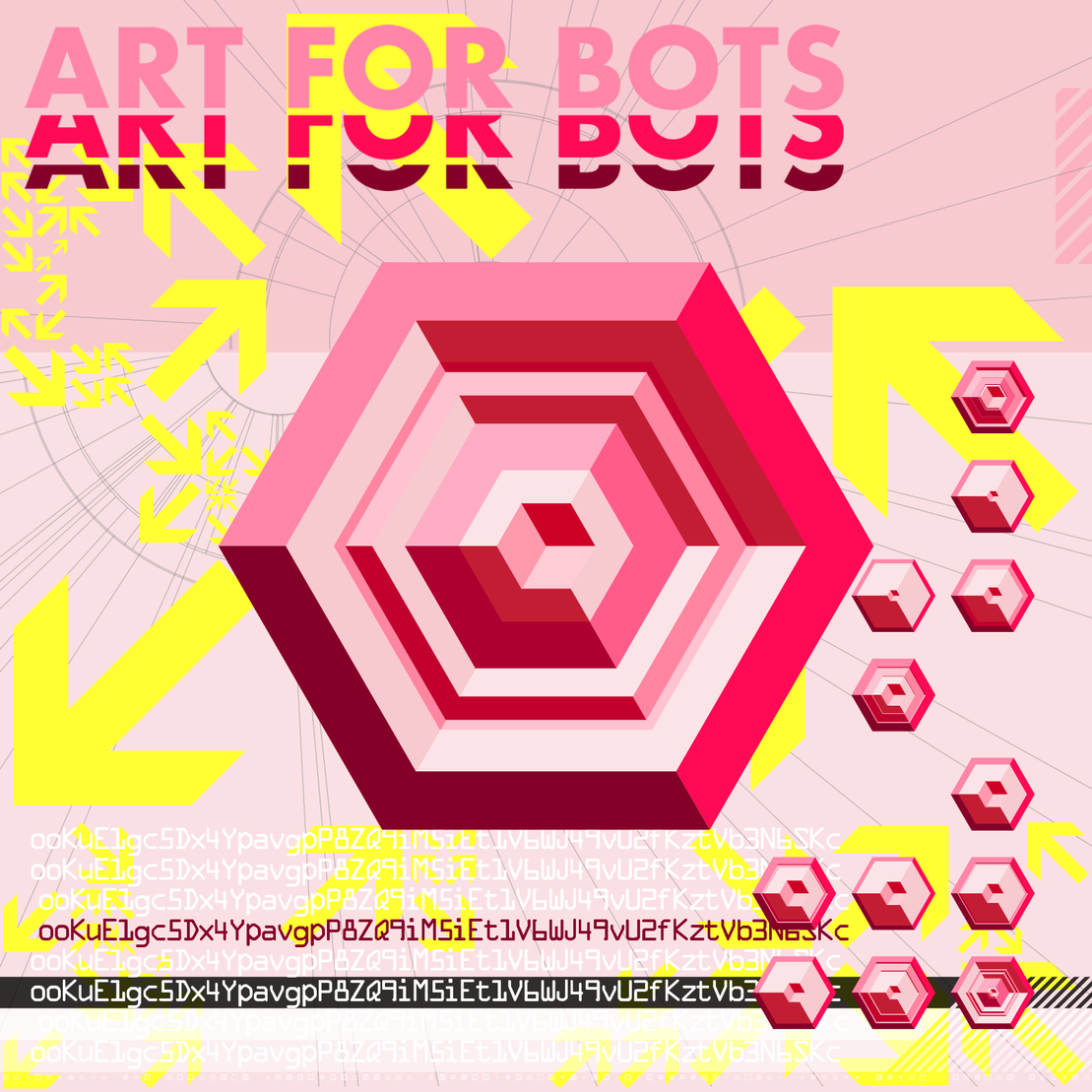 Hexagones - Art for Bots for Humans