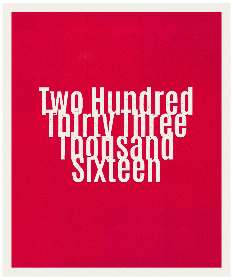 Count #233016