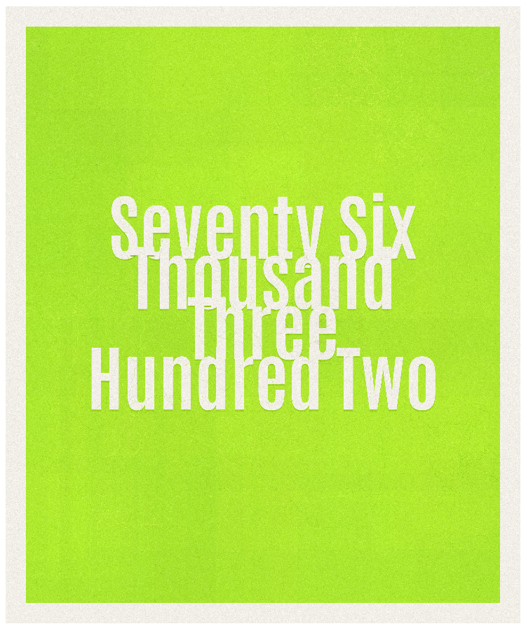 Count #76302