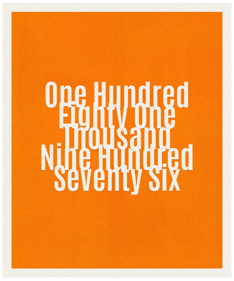 Count #181976