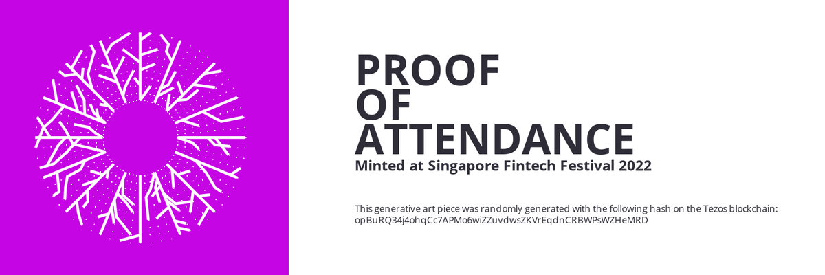 SFF2022 Proof of Attendance Token #698