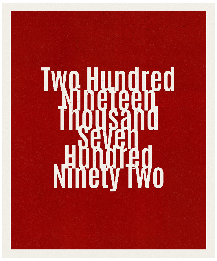Count #219792