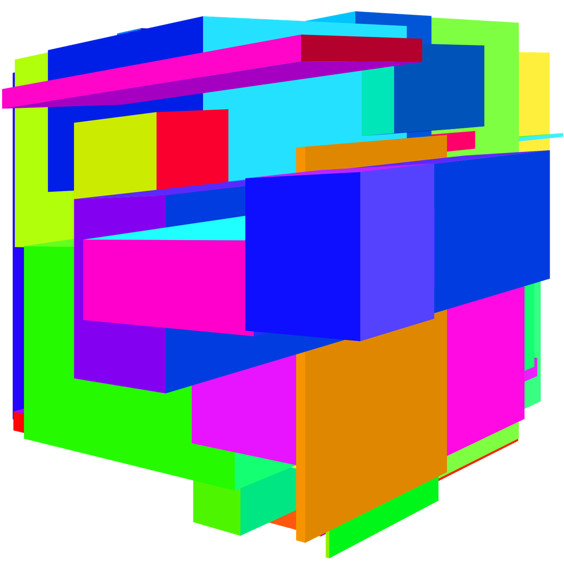 Cuboid Mass 1 #2