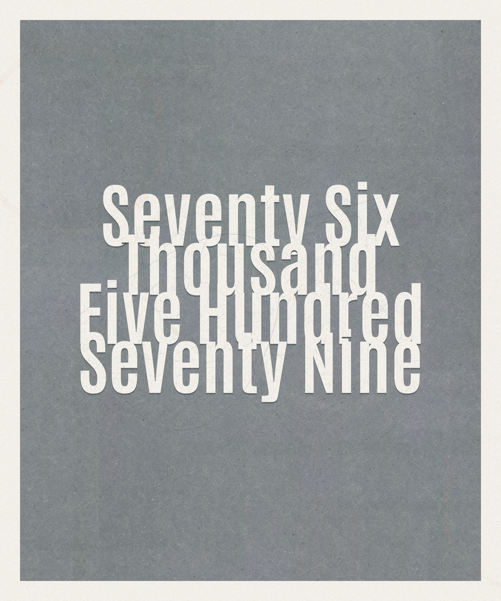 Count #76579