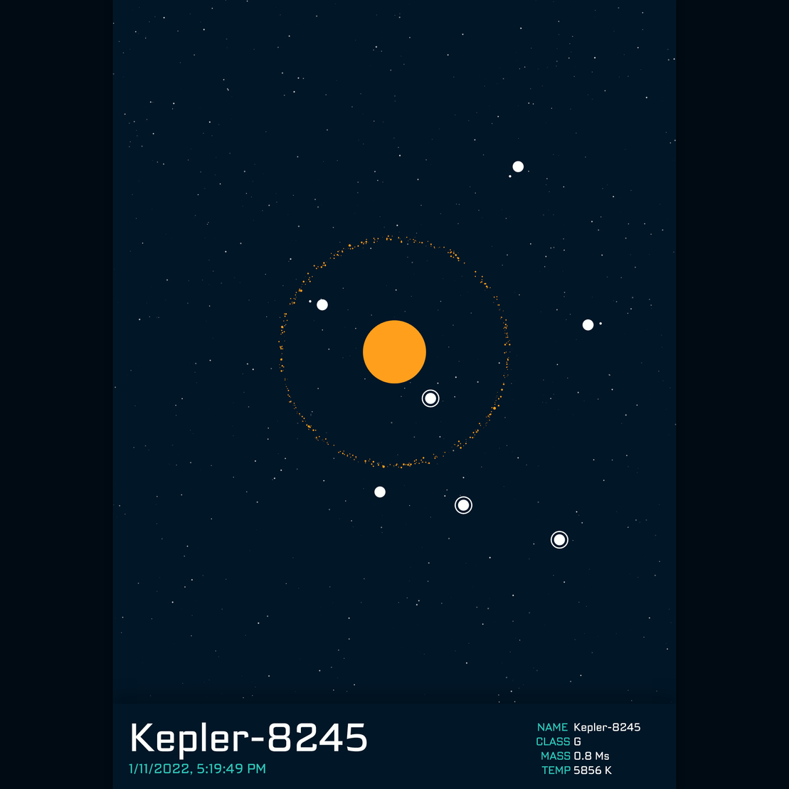 PLANETARY SYSTEM #61