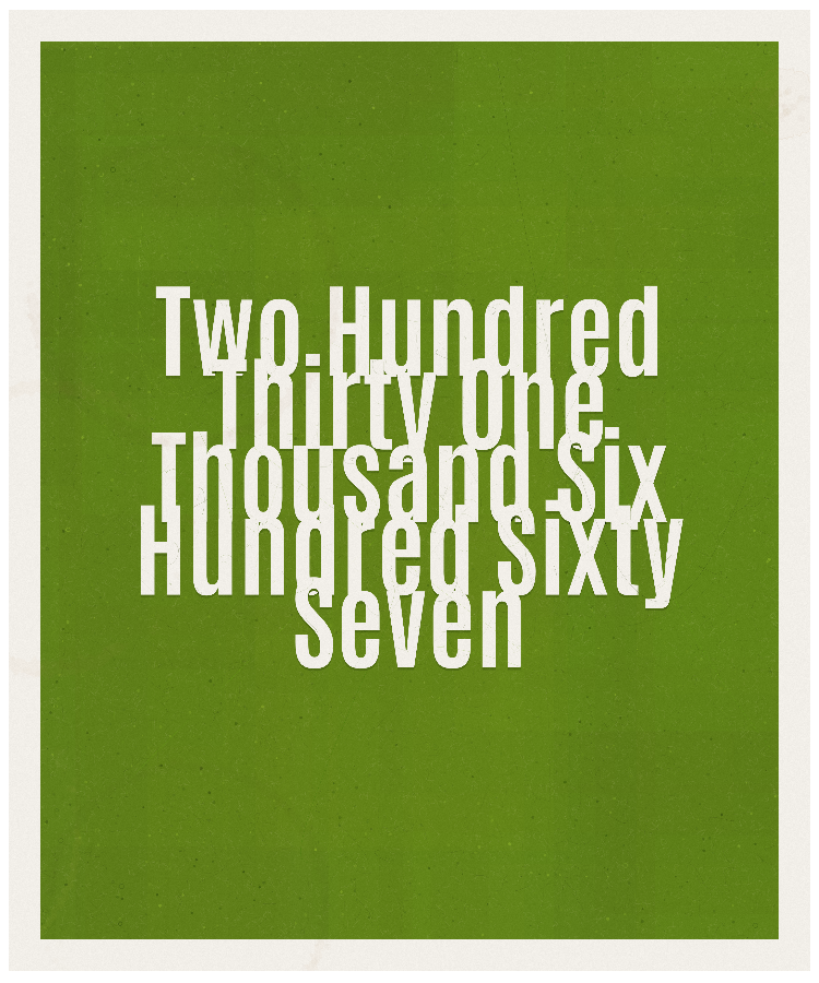 Count #231667