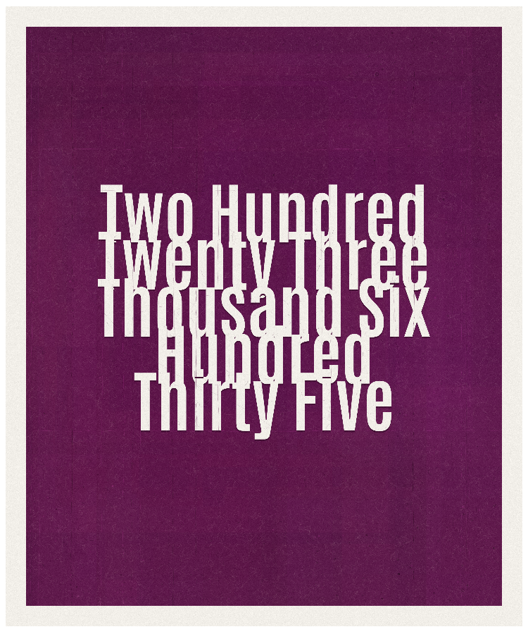 Count #223635