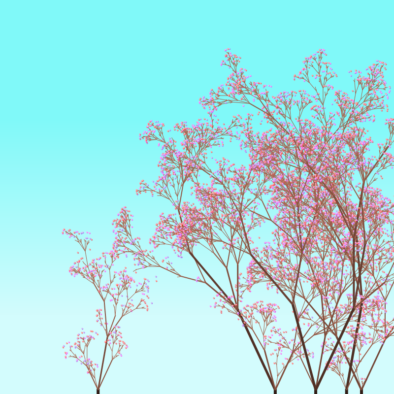 peach blossom tree #2