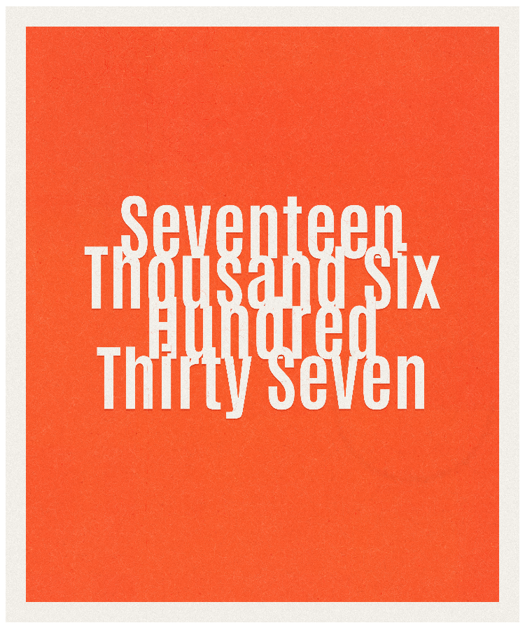 Count #17637