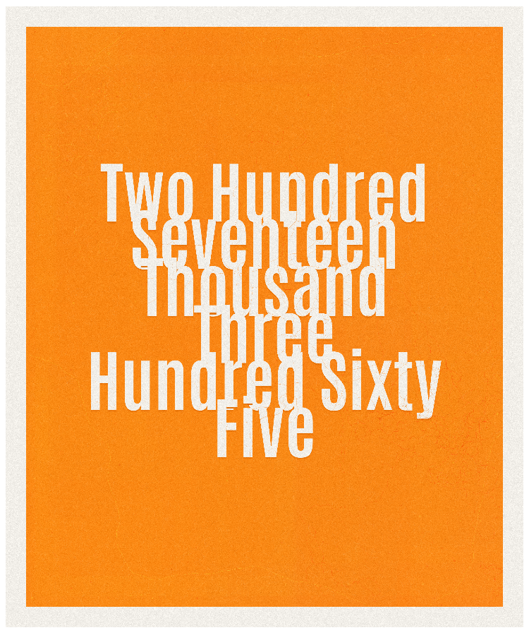 Count #217365