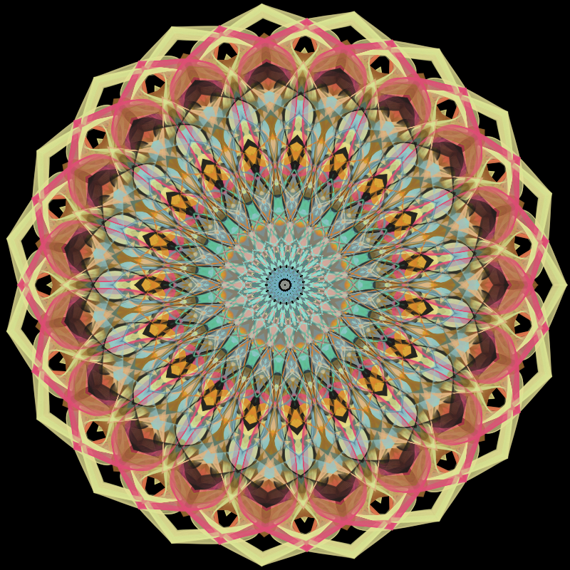 Morphing Mandala - #fxhashturnsone charity #68