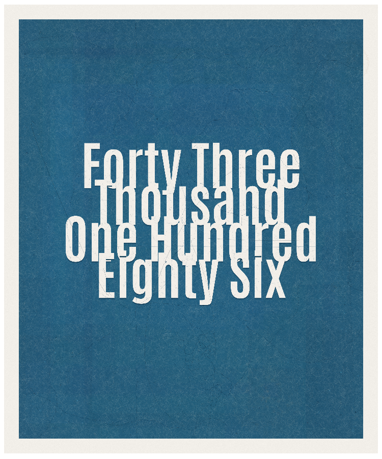Count #43186